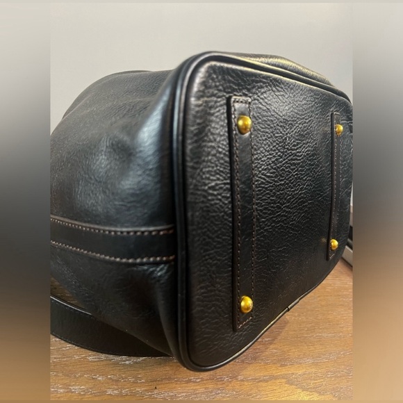 NET - Black Florentine Drawstring Leather - Picture 9 of 12